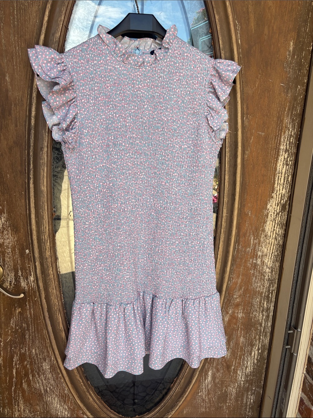 NWOT French connection Elia Vernon crepe dress! Large